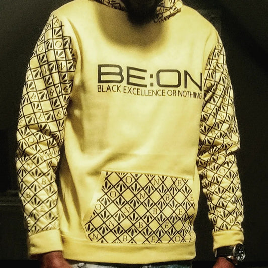 BE:ON (AOP) Print hoodie